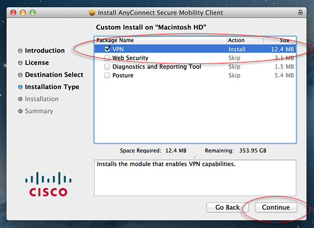 cisco anyconnect mobility client 4.2.02075 for mac